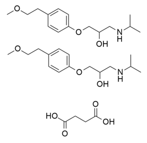 琥珀酸美托洛尔